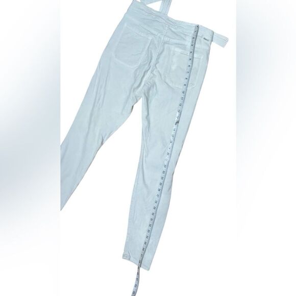 Mother The Tie Patch Looker Ivory Belt Jeans Denim - Picture 8 of 8